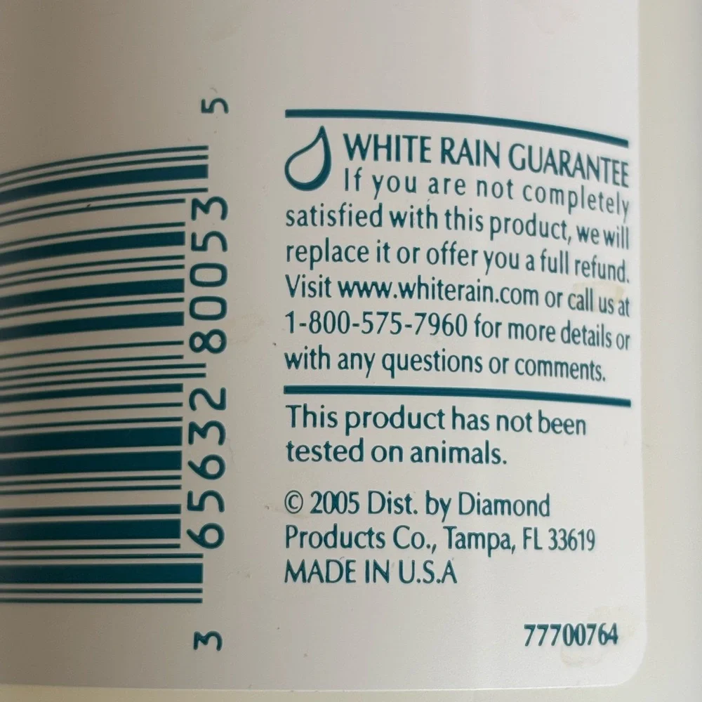 Vintage White Rain Conditioner‎